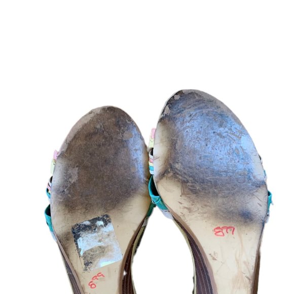 Latigo Anthropologie Boho Leather Sandals - Picture 6 of 12